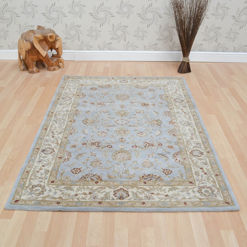 Buckingham Ziegler Rugs in Blue